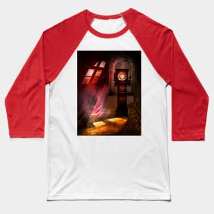 The Ebony Clock - Masque of the Red Death Baseball T-Shirt